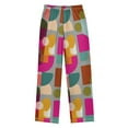 thumbnail image 2 of FORMRS Kids Pajama Pants with Pockets Size 6-8Y Boys Lounge Sleep Bottoms, Abstract Geometric Pattern, 2 of 8