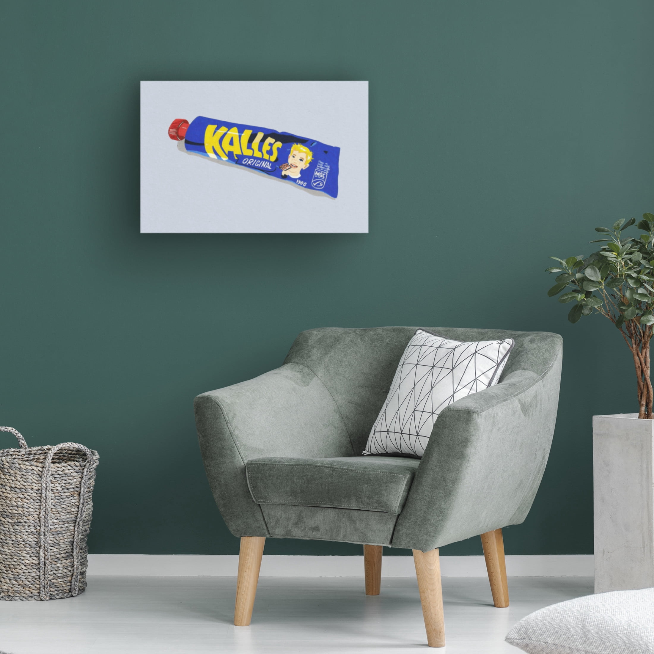 Trademark Fine Art Studio Mandariini  Kalles Original Canvas Wall Art