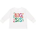 thumbnail image 3 of Inktastic Big Sis Girls Cute Sister Announcement Girls Long Sleeve Toddler T-Shirt, 3 of 5