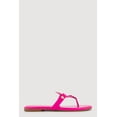 thumbnail image 2 of Women's Faux Leather Cut Out Pendant Thong Sandals, 2 of 3