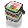 thumbnail image 4 of Sago Mini Friends Fiambrera de Doble Capa, Contenedor de Almuerzo Portátil Apilable, Almacenamiento de Alimentos Hermético a Prueba de Fugas, 1000ml, 4 of 6
