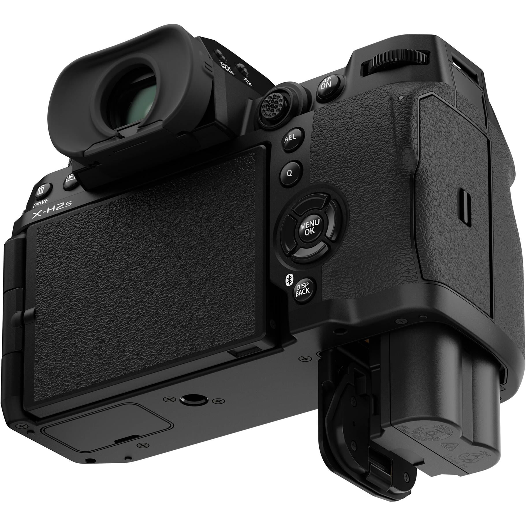 Ultimaxx Basic Bundle + FUJIFILM X-H2S Mirrorless Camera (Body Only) + SanDisk 64GB Ultra Memory Card, 1x Spare Battery (2400 mAh), Memory Card Reader & More (23pc Bundle)