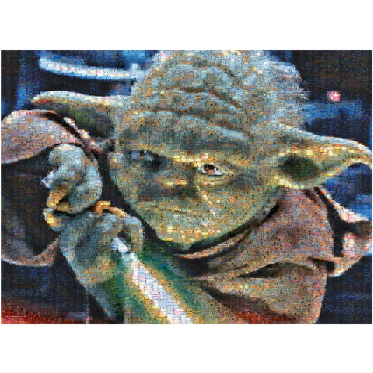Star Wars - Photomosiac - Yoda - 1000 Piece Jigsaw Puzzle