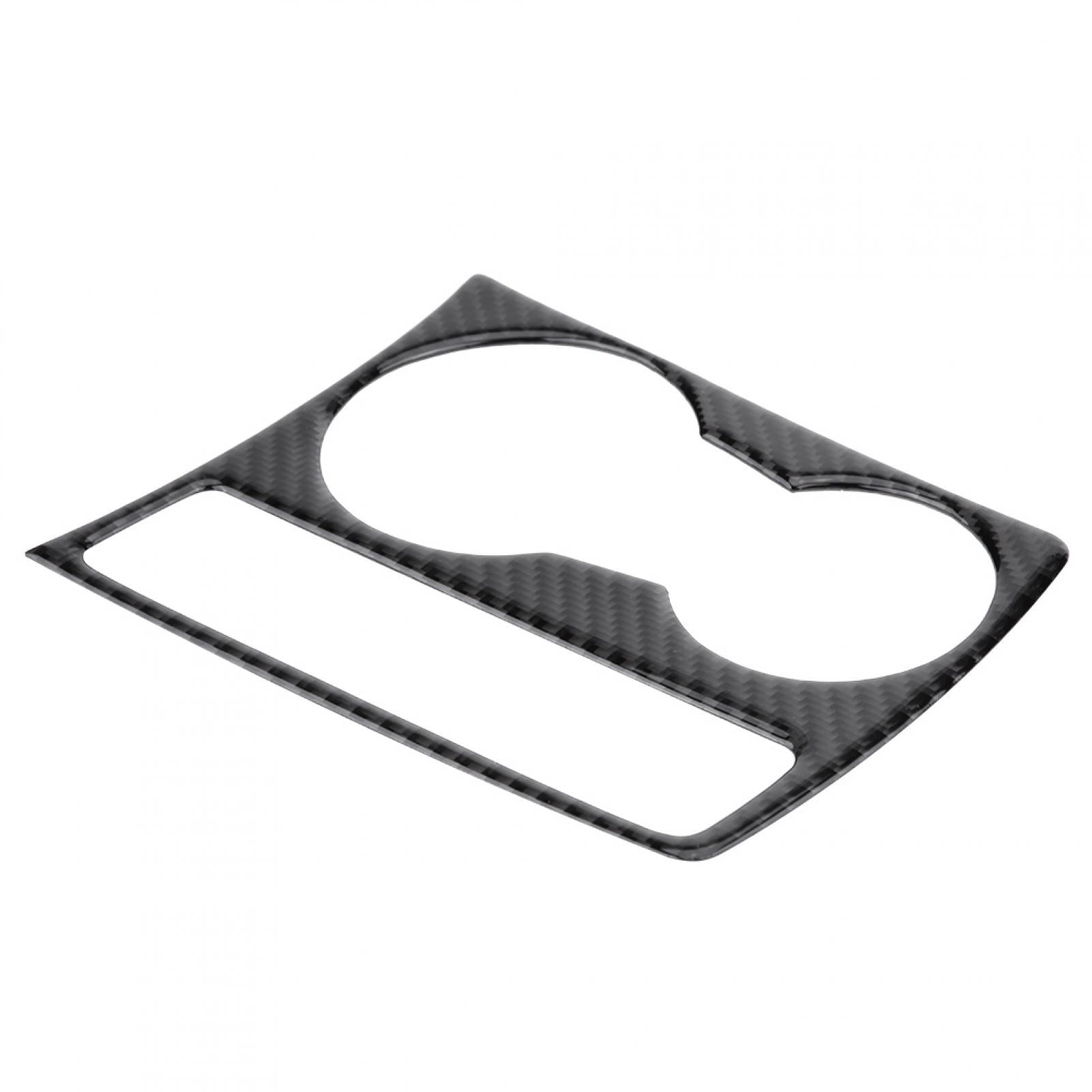 Console Cup Holder Cover Center Console Cup Holder Trim Carbon Fiber