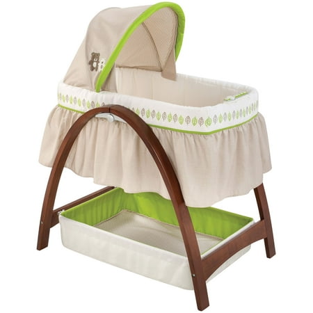 Summer Infant Bentwood Bassinet with Motion