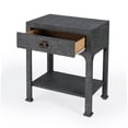 thumbnail image 3 of Butler Specialty Company Chatham Raffia Nightstand - Charcoal, 3 of 7