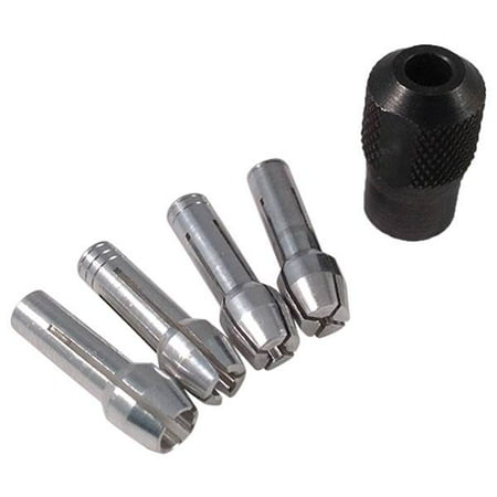 New Dremel 4485 Quick Change 5 Piece Collet Bit Nut Kit Set