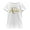 White, variant on Girl's Aladdin Script Logo Graphic Tee White Small