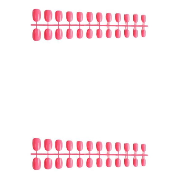 Vogacara Juego de uñas postizas artificiales, uñas postizas a la moda, cubierta completa, pegatinas de manicura de tendencia ajustable, para Tipo 2 2piezas