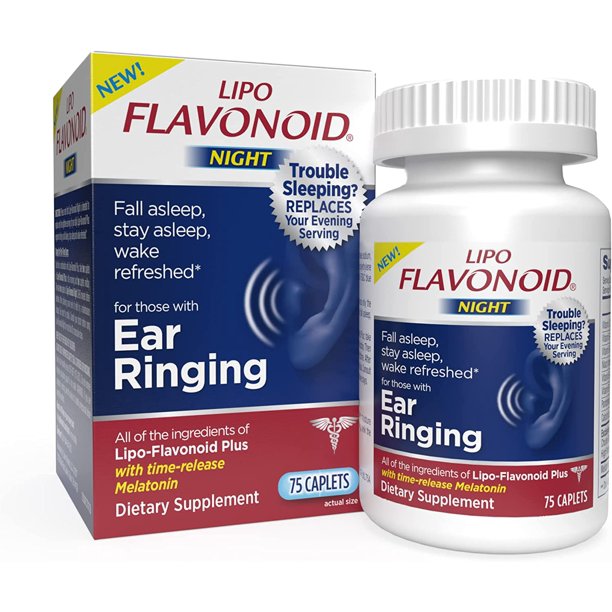 LipoFlavonoid Plus Ear Health Supplement, 75ct
