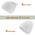 thumbnail image 6 of ZSQDM Unisex beanie Winter Knitted Cuffed Soft Warm Hat for Men/Women Ski Watch Cap beanie Bucket Hats for Men Bucket Hats Theraice Migraine Relief Cap, 6 of 6