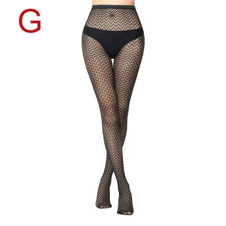 

Haykey Winter Leggings for Women Ladies Fashion Hollow Out Heart Print Base Pantyhose Fishnet Women s Bottoming Fishnet Socks