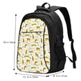 thumbnail image 5 of Daiia Leopard Print Pattern USB Charging Backpack for Men and Women, Anti-Theft Backpack,Travel Backpack,School Backpack,College Backpack,Laptop Backpack, 5 of 7
