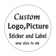 thumbnail image 2 of 100 piezas de pegatinas de boda con logotipo de pestañas personalizadas de 3 a 8 cm, diseño personalizado, su etiqueta, caja de regalo de dulces, pegatinas de fiesta de cumpleaños, 2 of 5