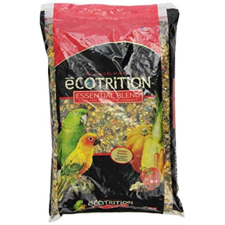 Ecotrition Essential Blend Parrot and Conures Diet, 8-Pounds