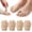 Beige, variant on Hammer Toe Straightener for Women Men, Hammer Toe Corrector with Aluminum Plate, Adjustable Toe Splint Wraps, Toe Corrector for Curled Bent Crooked Toes (4, Black)