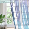 thumbnail image 4 of Yayeee Window Curtains Light Filtering 63"x42" Grommet Panel Pair Home Living Room Decor, Purple Night Deer, 4 of 7
