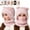 Pink, variant on Bear Hat Ski Mask, 3 In 1 Plush Full Coverage Winter Warm Headwear for Outdoor