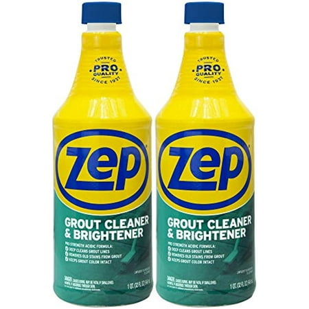

Zep Grout Cleaner And Brightener - 32 Ounce (Pack Of 2) Zu104632 - Deep Cleaning Pro Formula