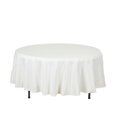 thumbnail image 6 of Efavormart 5PCS 108" Wholesale Round Tablecloth Polyester Round Table Linens For Wedding Party Banquet Restaurant -  IVORY, 6 of 10
