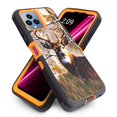 thumbnail image 4 of For T-Mobile Revvl 6 5G Heavy Duty Protection Holster Belt Clip Case Cover With Built in Screen - Deer, 4 of 5