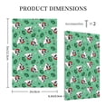 thumbnail image 5 of Kll Christmas French Bulldog Wall Plate,Gloss Finish,Standard Size 1 - 5" X 3", Polycarbonate Thermoplastic,Electric Receptacle Plug Covers, 5 of 8