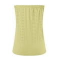 thumbnail image 6 of DondPO Vest Tops for Women Sleeveless Summer Tops Sexy Stretch Tube Top Off Shoulder Top Backless Top Party Loose Backless Top Casual T Shirts for Women Women'S Tops Yellow M, 6 of 6