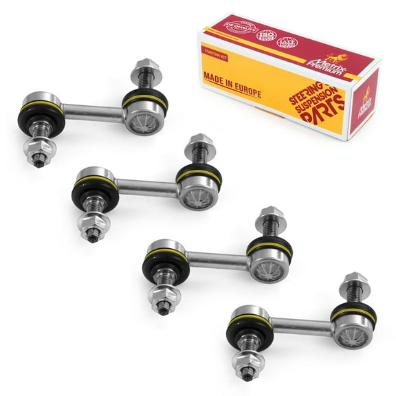 Metrix Premium Chassis Parts - 4 PC Front & Rear Stabilizer Bar Link Kit Fits 04-09 Cadillac XLR, 97-13 Chevrolet Corvette
