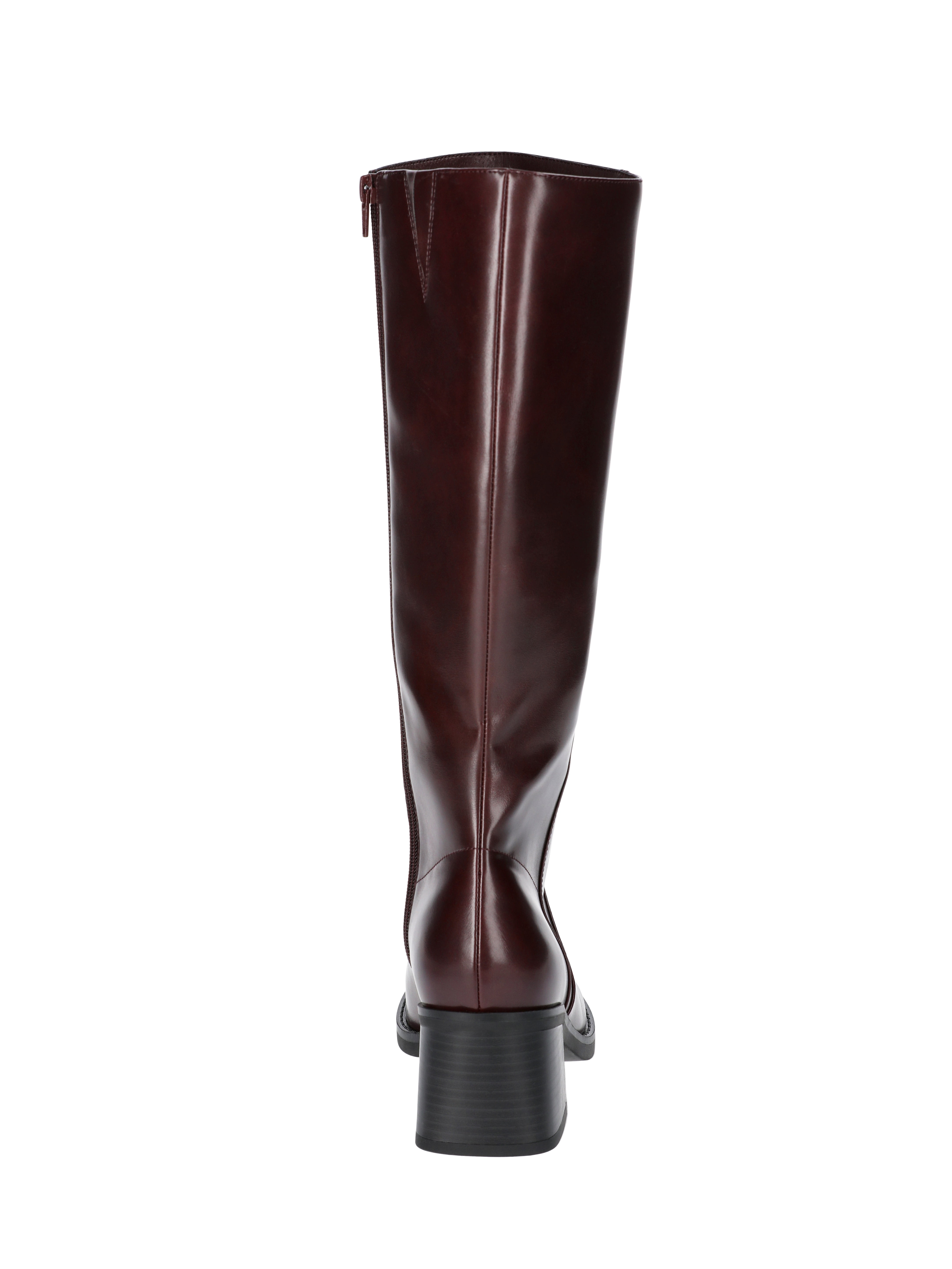No Boundaries Women's Tall Block Heel Boots