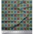 thumbnail image 1 of Soimoi Rayon Fabric Flower Artistic Print Sewing Fabric Yard 56 Inch Wide, 1 of 3