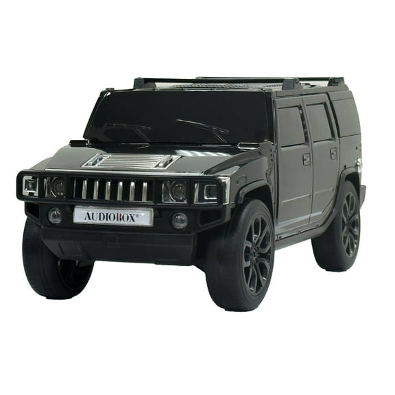 Audiobox SoundRides TRK-2009BT SUV-Style Bluetooth Speaker with WaveSync and Lights (Black), TRK-2009BLK