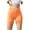 Orange, variant on ZyeKqe Baby Clothes Toddler Girls Cotton Biker Shorts High Waisted Bottom Shorts Solid Color Pull on Under Dress Shorts