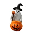 thumbnail image 4 of Figura decorativa multifuncional de fantasma y calabaza de Halloween, 4 of 8