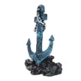 thumbnail image 4 of EeaseMX 1 pieza de adorno de acuario con forma de ancla de barco, decoración creativa de resina para pecera., 4 of 7
