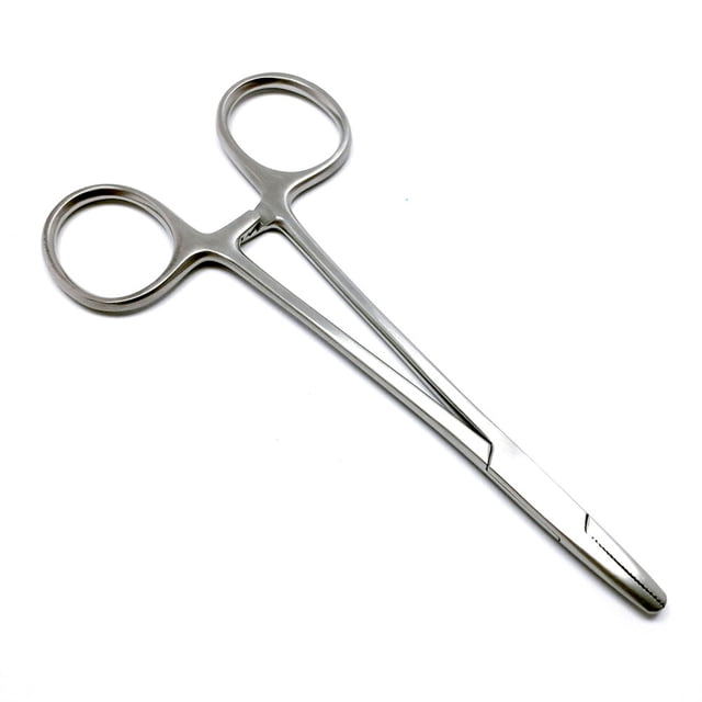 PinZas de Aguja de Acero inoxidable, Compactos de Soporte de Aguja Duradera Fácil de Cortar Para Operar Para Humanos