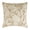 8. Ivory (Jute Willow), variant on Decorative Pillow Cover, Ivory Decorative Throw Pillow Covers For Couch 16x16 inch (40x40 cm), Cotton Linen Designer Pillow Covers, Chevron, Modern Decorative - Gold Silver Tinsel