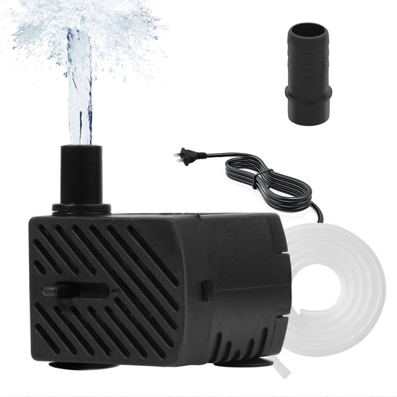 FINAQUA Mini Submersible Water Pump, Ultra Quiet for Aquariums, Fish Tanks, Ponds, Fountains & Hydroponics