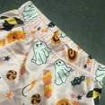 thumbnail image 5 of Weebloom Girls Pajama Halloween Outfits Winter Long Sleeve Loose Cute Fleece Casual For Baby Infant Loungewear 3-4 Years Orange, 5 of 8