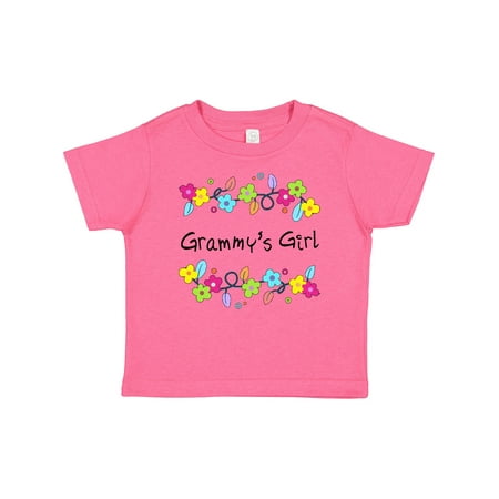 

Inktastic Grammys Girl- Bright Flowers Gift Baby Girl T-Shirt