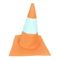 thumbnail image 5 of Construction Cones Hat Cone Shaped Hat Costume Accessory Hilarious Design for Masquerade Festival Events Men Women, 5 of 9