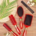thumbnail image 6 of Abaima 5 Pieces Hair Brush Comb Set Detangling Paddle Brush Round Hair Tail Comb Wet Dry Brush for Women Men Hair Styling, 6 of 8