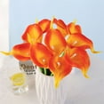 thumbnail image 2 of LOVE DOCK 3 Pieces Artificial Flower Calla Lily Fake Flower for Home Decoration, 2 of 5