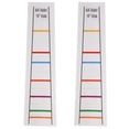 thumbnail image 1 of 4/4 Violin Fretboard Sticker Fingerboard Marker Fiddle Learn Note Chart Tape 2Pcs, 1 of 8
