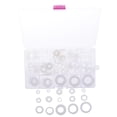 thumbnail image 3 of 250PCS White Nylon  Assortment Hydraulic Plumbing Gasket Seal Set, 3 of 8