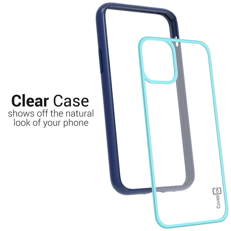 CANSHN Clear Designed for iPhone 11 Pro Max Case, [Military Drop Protection] [Not Yellowing] Shockproof Protective Phone Case with Soft TPU Bumper