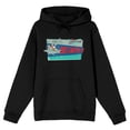 thumbnail image 4 of The Jetsons Out of This World Men's Black Graphic Hoodie-Small, 4 of 6
