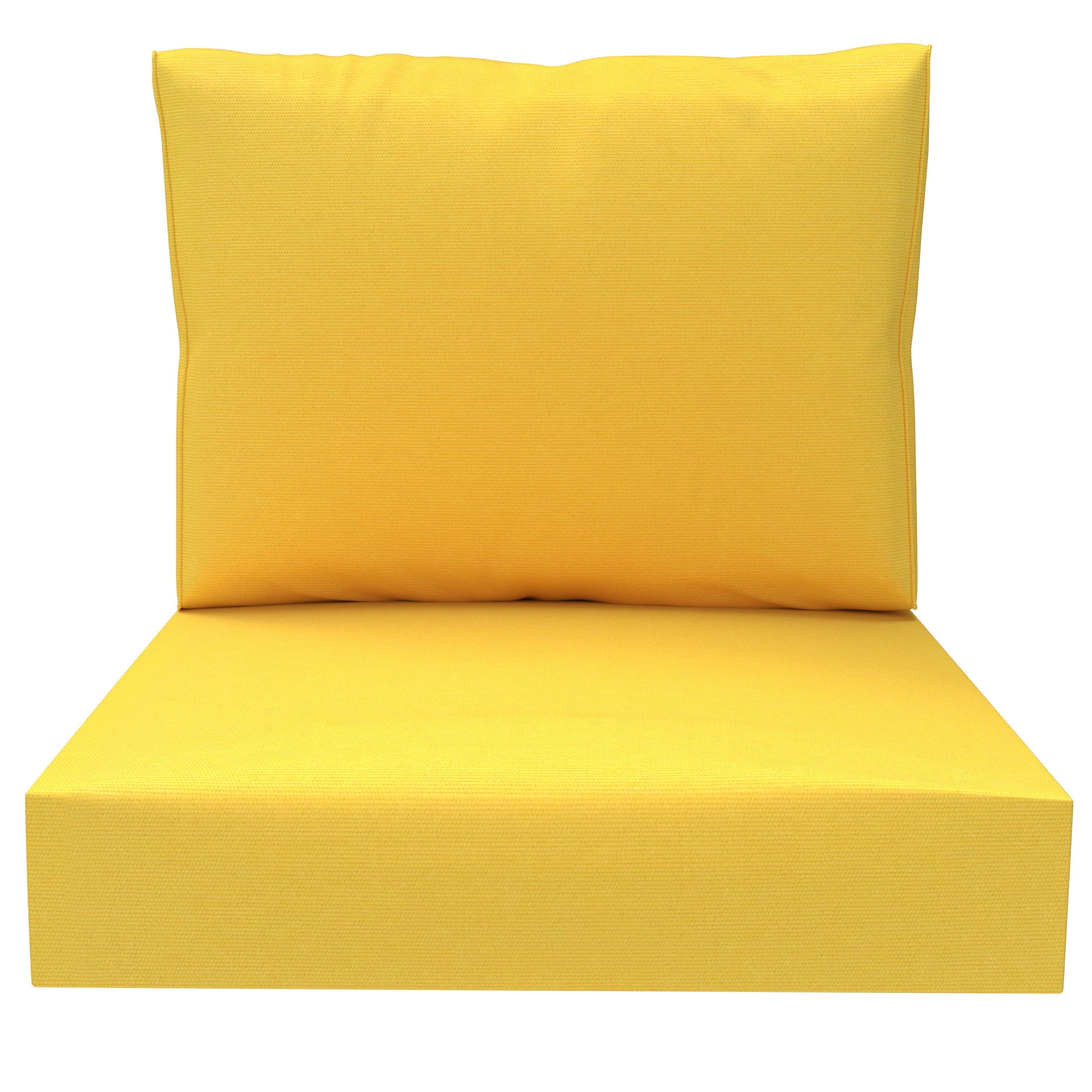 Covers&All Outdoor Sunbrella Deep Seat Cushion Set, Water, UV & Fade Resistant Patio Chair Cushions, High-Density 5" Thick Seat & Back Cushions for Outdoor Furniture