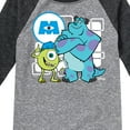 thumbnail image 3 of Monsters Inc. - Mike And Sully - Toddler & Youth Raglan Graphic T-Shirt, 3 of 4