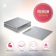 Cake S.O.S 8 inches SIlver Square Cake Drum Board, 1/2″ Thick, (1-Pack)