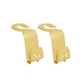 thumbnail image 4 of Bewildely 2 ganchos para reposacabezas de asiento de coche, Clips de sujeción para montaje en vehículo, colgador de almacenamiento multiusos, Almacenamiento y organización del hogar Naranja, 4 of 6